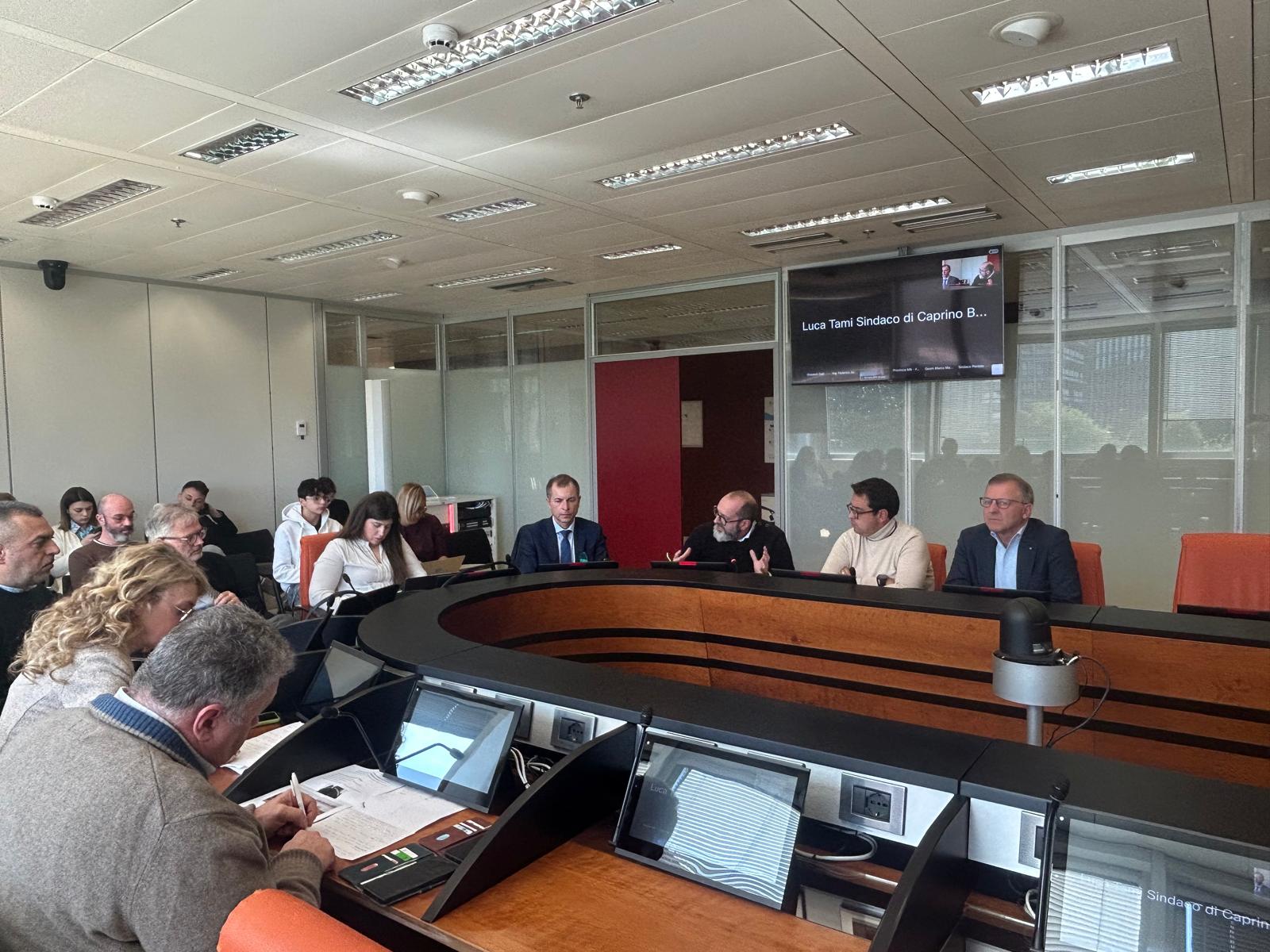 seduta commissione ponte cisano brivio