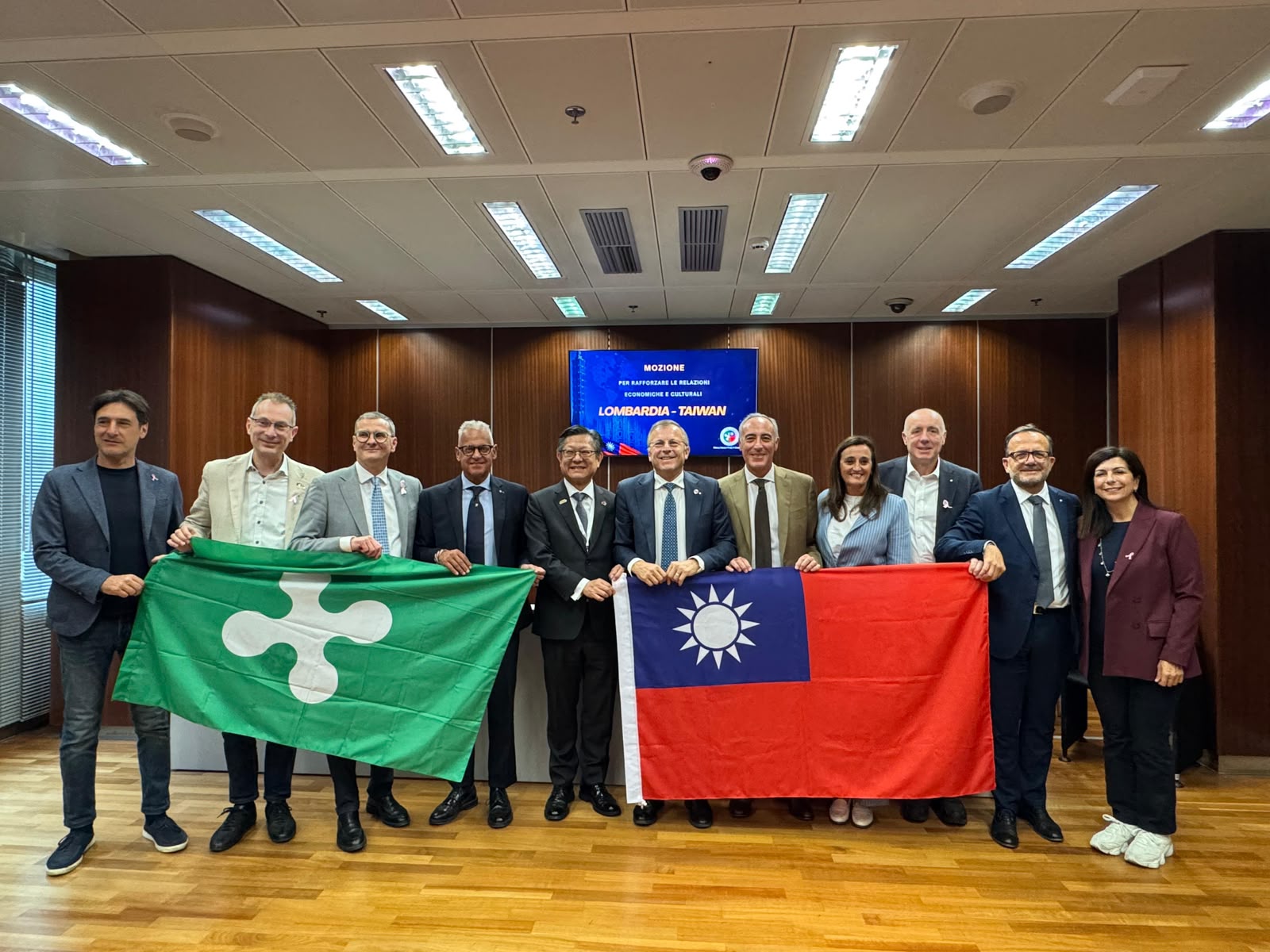 intergruppo amici lombardia taiwan 6 ottobre